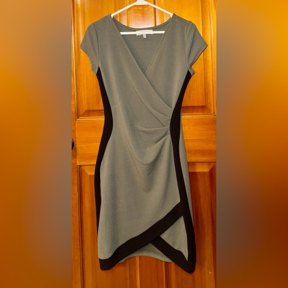 Olive Black Maxi Dress